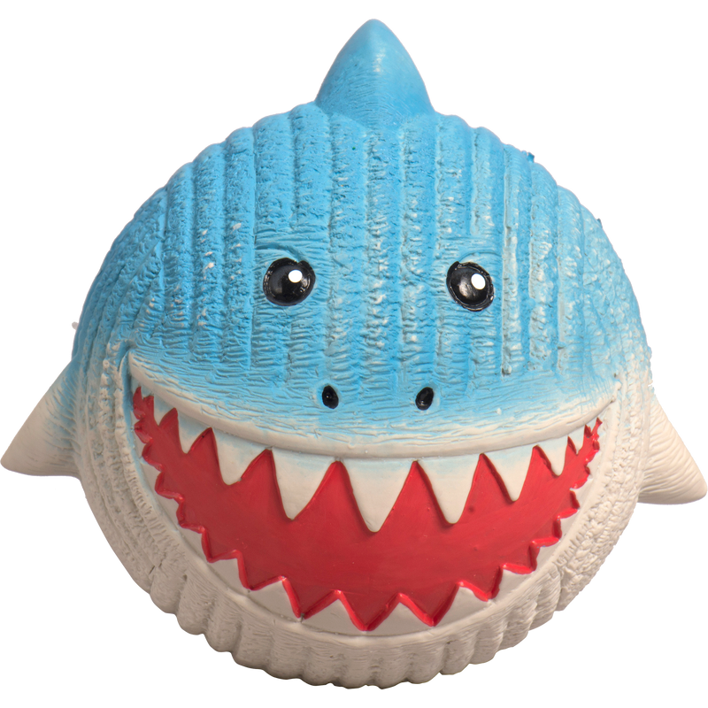 Finn the Shark Ruff-Tex® Latex Ball Dog Toy, Large