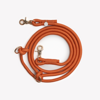 FURLOU Hands-Free Braided Leash — Terracotta