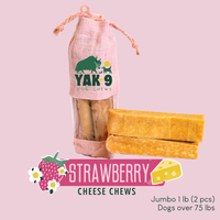Strawberry Cheese Chews for Dogs