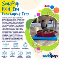 Hold 'em Suction Cup Holder for Dog Bowls & Lick Mats | USA Made