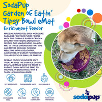 SodaPup Garden of Eatin’ Tipsy Bowl