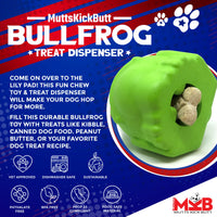 SodaPup Bull Frog Treat Dispenser