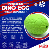 SodaPup Dinosaur Egg Treat Dispenser