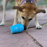 Ice Cream Cone Rubber Dog Chew Toy | Treat Dispenser | USA Made | SodaPup