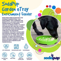 SodaPup Garden Slow Feeder Tray