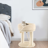 Cat Climbing Tree with Plush Perches and Scratching Post