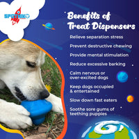 SodaPup Flying Saucer Treat Dispenser