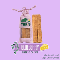 Blueberry Yak Chews for Dogs