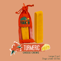Turmeric Yak Milk Chews for Dogs
