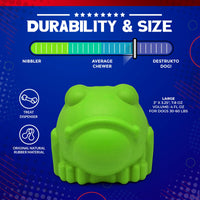 SodaPup Bull Frog Treat Dispenser