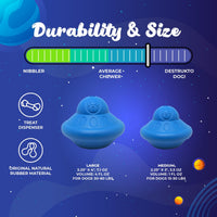 SodaPup Flying Saucer Treat Dispenser