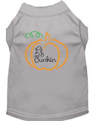 Halloween Pet Dog & Cat Shirt Screen Printed, "Lil Punkin"