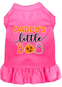 Halloween Pet Dress "Daddy's Little Boo"