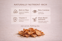Carrot Chips for Dogs | Crunchy Treat | Whisker & Tail Co.