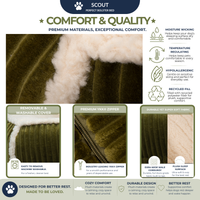 Scout Perfect Bolster Dog Bed