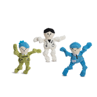 Wee Huggles® Assorted Dog People™ Plush Dog Toys, 3 Pack