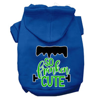 Halloween Pet Hoodie "So Franken Cute"