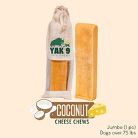Coconut Yak Milk Chews for Dogs