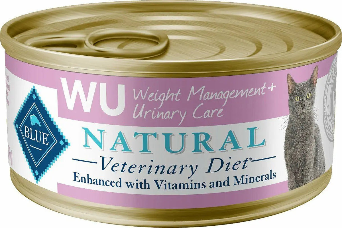 Blue Buffalo WU Weight Management + Urinary Grain-Free Can Cat Food 24/5.5 oz