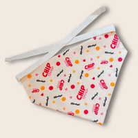 Tie-on Dog Bandana | Adjustable String-tie Bandana for Dogs