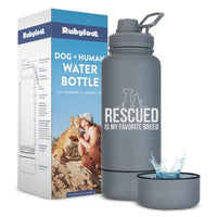 Rubyloo Travel Bottle & Detachable Dog Bowl