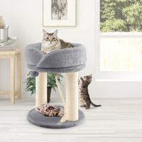 Cat Climbing Tree with Plush Perches and Scratching Post