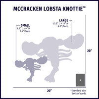 McCraken Lobsta™ Knottie® Plush Dog Toy