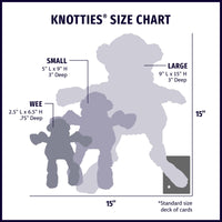 Nibblet Anteater Knottie® Plush Dog Toy, Large