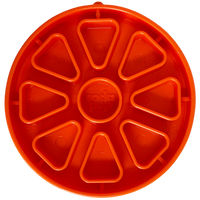 Citrus Softie eTray Shallow Slow Feeder Dog Bowl | USA Made
