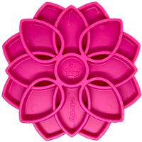 Mandala eTray Shallow Slow Feeder Dog Bowl for Enrichment | USA Made