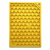 Honeycomb eMat - Enrichment Lick Mat for Dogs and Cats | eMat Enrichment Toy for Anxiety Relief | SodaPup