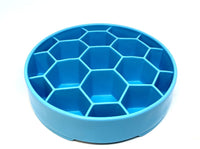 Honeycomb eBowl Deep Slow Feeder Dog Bowl for Enrichment | USA Made