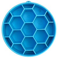 Honeycomb eBowl Deep Slow Feeder Dog Bowl for Enrichment | USA Made