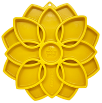 Mandala eTray Shallow Slow Feeder Dog Bowl for Enrichment | USA Made