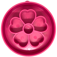 Flower eBowl Deep Slow Feeder Dog Bowl for Enrichment | USA Made