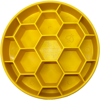 Honeycomb eBowl Deep Slow Feeder Dog Bowl for Enrichment | USA Made
