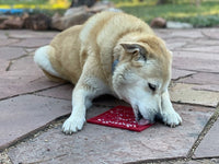 Love eMat - Enrichment Lick Mat for Dogs and Cats| Heart Design | SodaPup