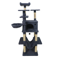 Large Cat Tree for Indoor Cats 63" Tall Cat Tower