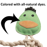 Bitsy Bunny Natural Rope Knottie® Dog Toy, Large (9mm rope diameter)