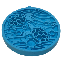 Turtle eMat-Mini Lick Mat with Suction Cups - Small Dogs & Cats | USA