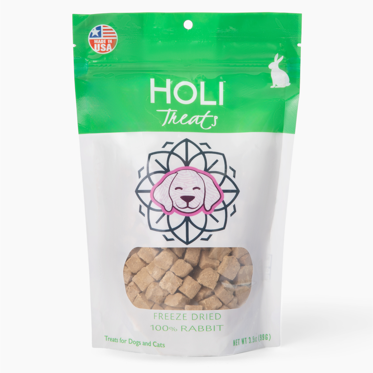 Rabbit Dog Treats - Freeze-Dried - Single Ingredient