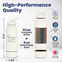 Rubyloo Travel Bottle & Detachable Dog Bowl
