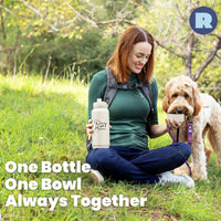 Rubyloo Travel Bottle & Detachable Dog Bowl