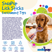 SodaPup eStick Handheld Lick Toy