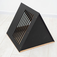 Stylish Wooden Cat Houses - Black