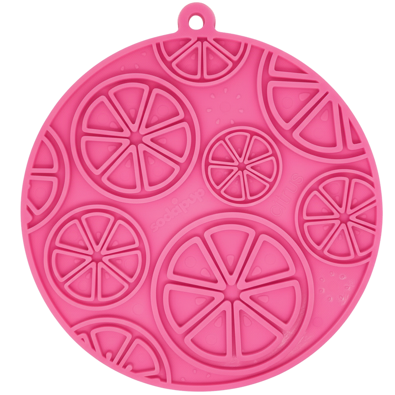 SodaPup Citrus Suction Lick Mat