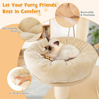Multi-Level Cat Tree with 3-story Cat Condo