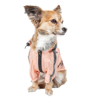 Dog Helios ® 'Torrential Shield' Adjustable and Waterproof Dog Raincoat Poncho