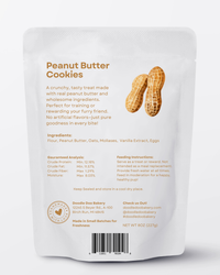 Homemade Peanut Butter Dog Cookies – 1/2 lb