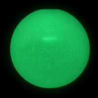Glitter Ball Dog Toy | Soft PUP-X Rubber Floating Fetch Ball with Treat Dispenser | USA Made